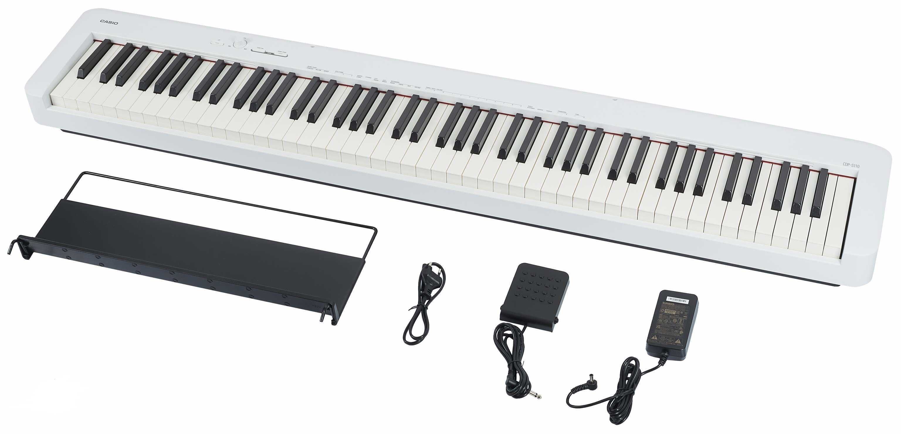 Цифровое пианино CASIO CDP-S110WE бесплатная доставк