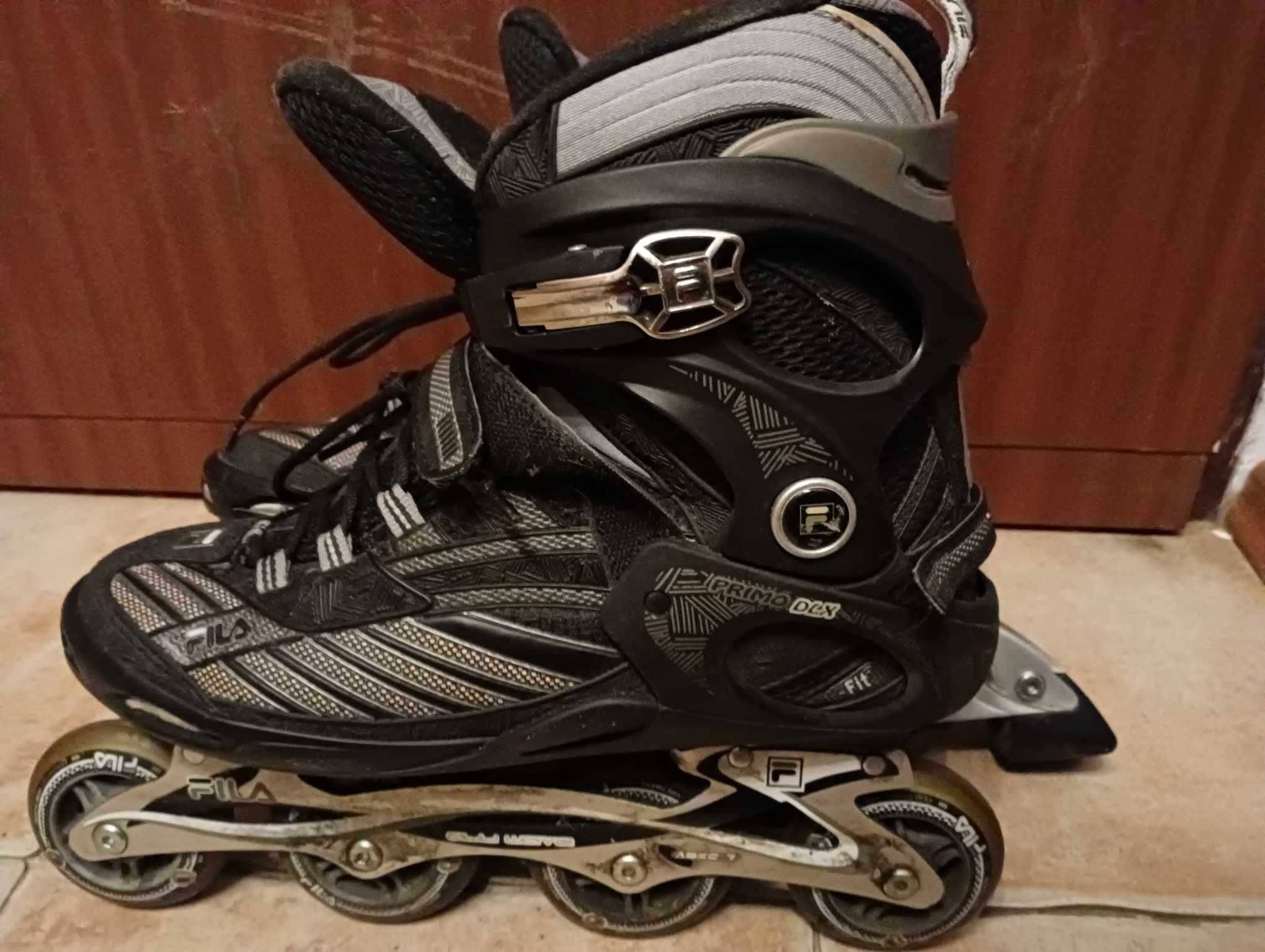 Rolki Łyżworolki męskie Fila Primo DLX rozmiar 45,5 stan BDB