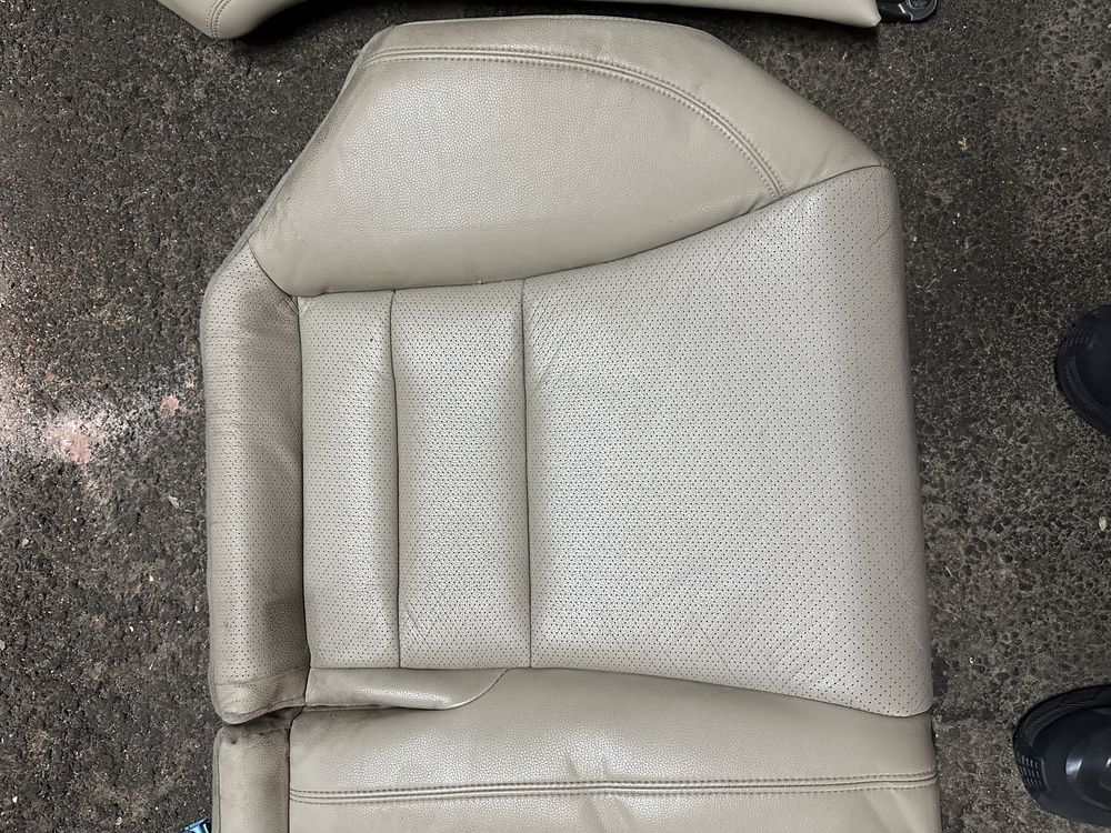 Задній диван Honda Accord 9, бежева шкіра