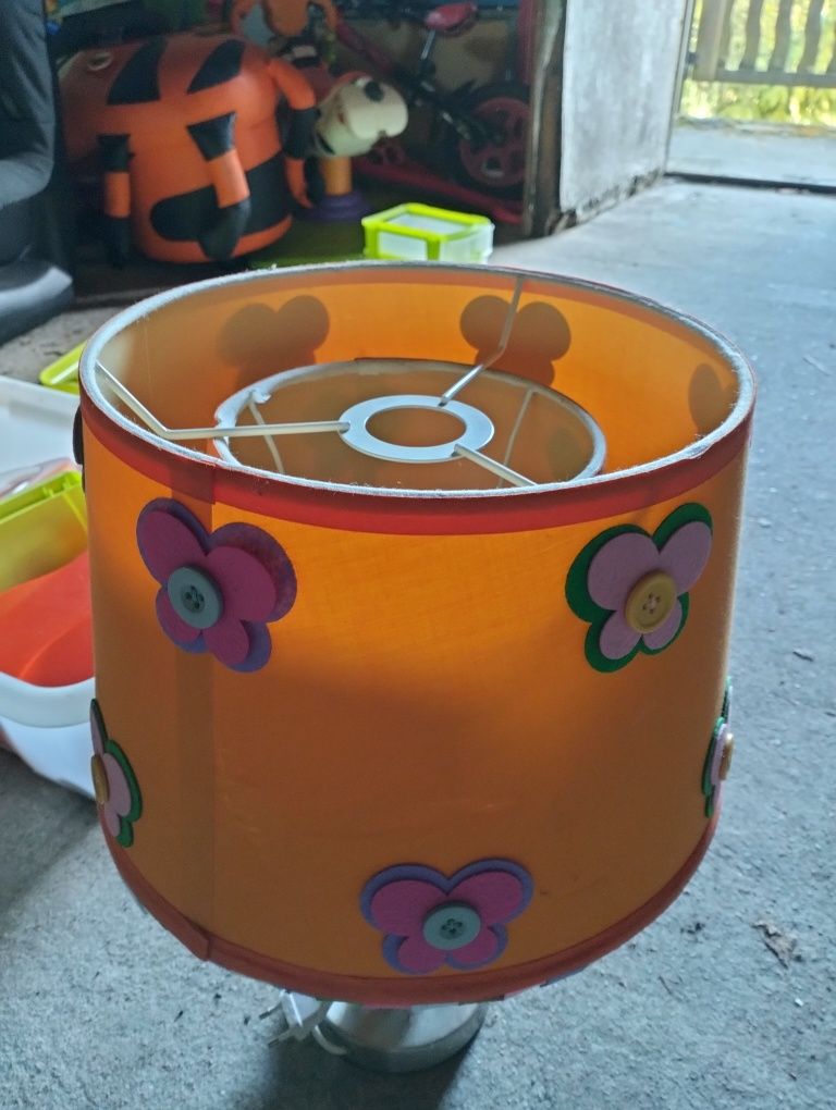 Lampa do dziecięco pokoju plus klosz  na lampę  sufitowa