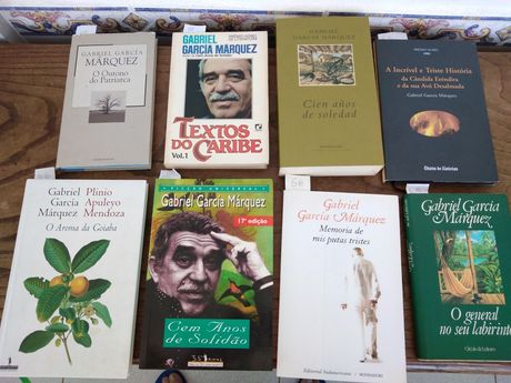 Livros Gabriel Garcia Marquez. Textos do Caribe, cem anos de solidão