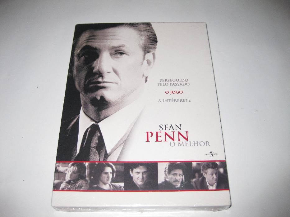 Pack 3 filmes em DVD com Sean Penn. Novo e Selado!