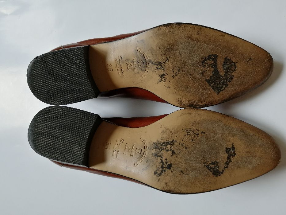 WITTCHEN buty damskie mokasyny brazowe rozm. 36 / 37 skóra naturalna
