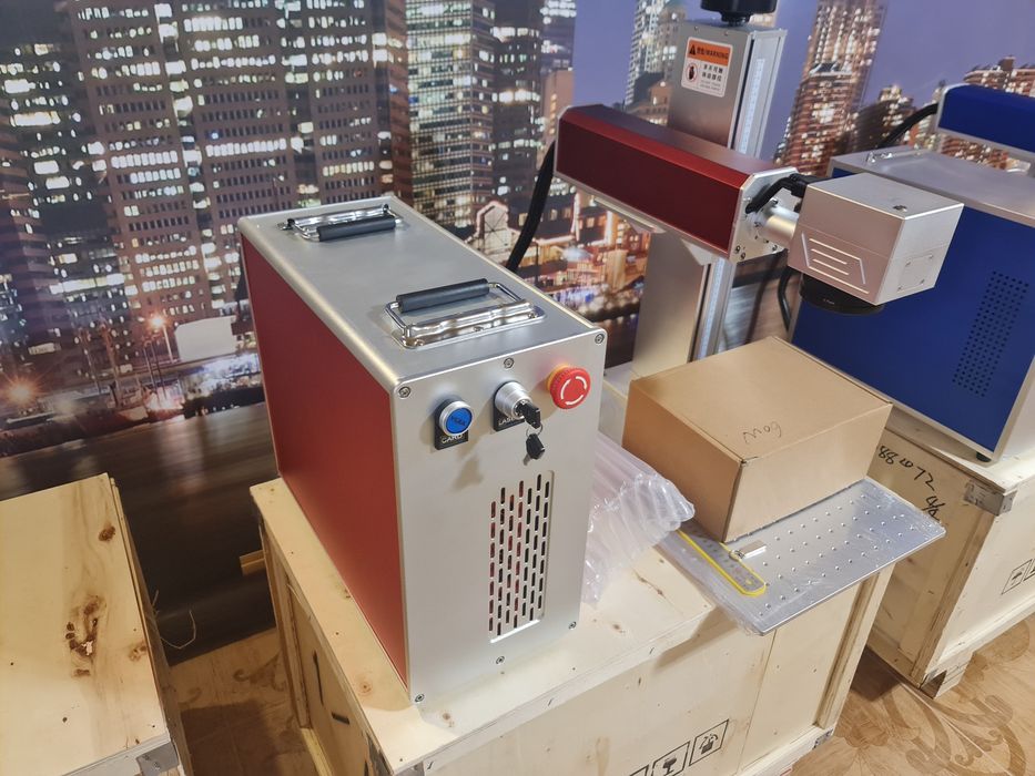 Волоконний лазерний гравер маркер jpt 60w mopa m7, jpt 60m7