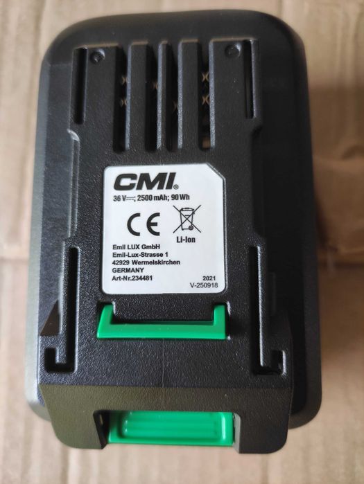 Akumulator CMI 36v 2500 mAh  do elektronarzędzi LUX