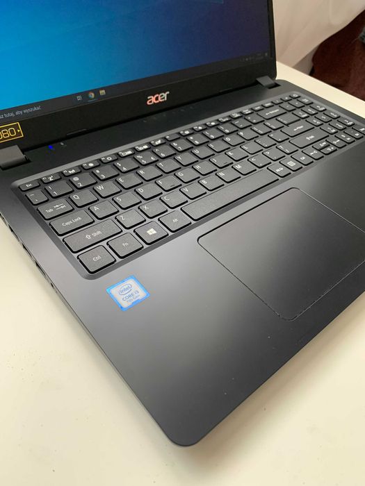 Laptop Acer i3-7th. DDR4-8Gb SSD-256Gb Bateria 5H Jak nowy!!