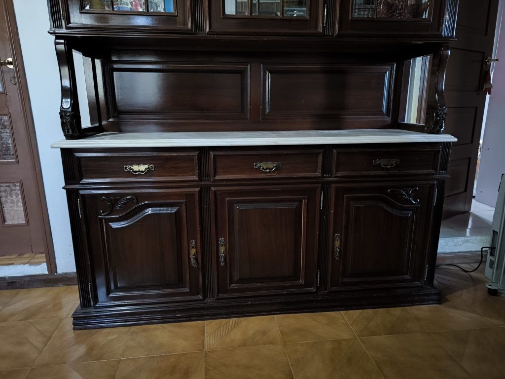 Movel cristaleira antiga