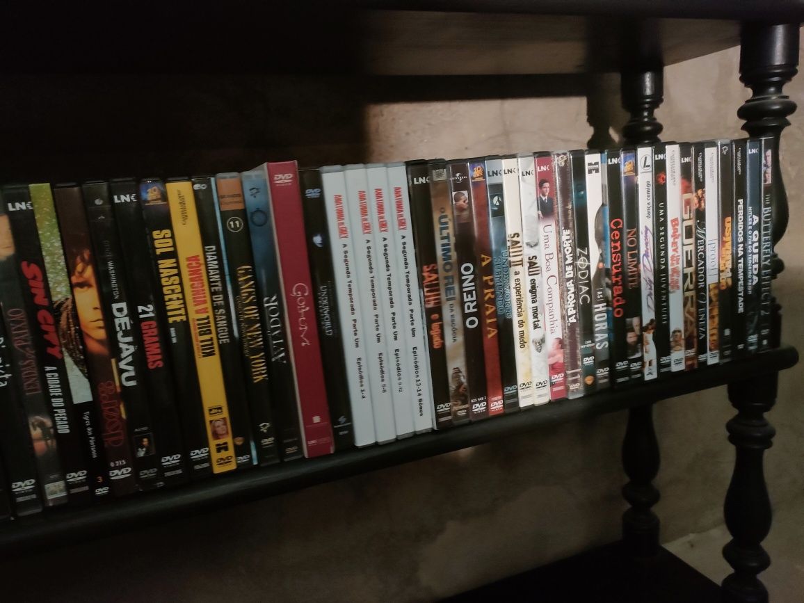 Coleção de DVDs filmes originais