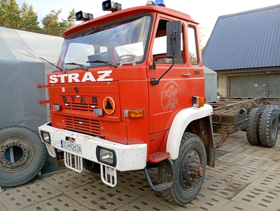 Star 244 4x4 pod zabudowę, pojazd specjalny offroad