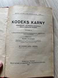 Kodeks Karny stary, 1925, antyk