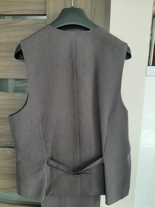 Garnitur męski grafitowy