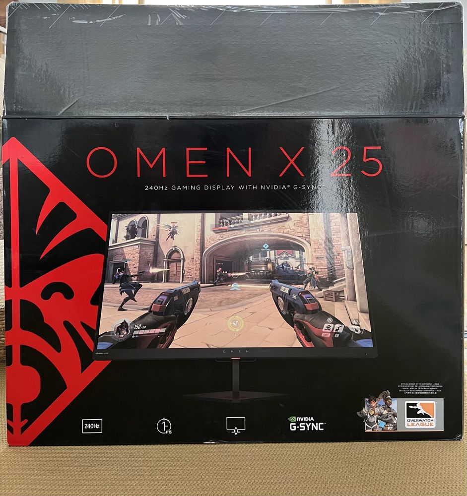 Monitor Gaming HP OMEN X 25 | 240 Hz | 1ms com garantia