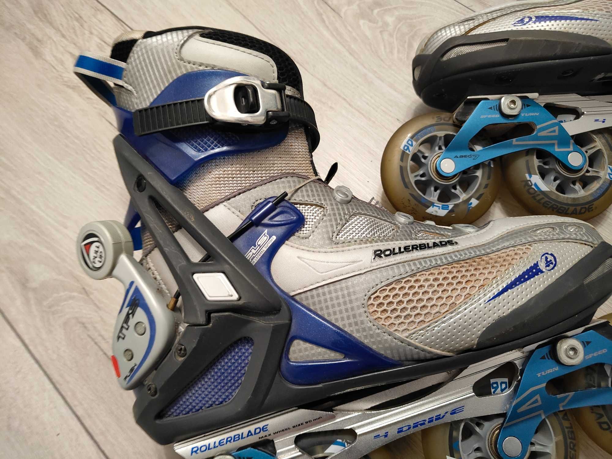 Rolki 42 43 Rollerblade Crossfire 90 TFS szybkie rozmiar 42,5 (27,5 cm