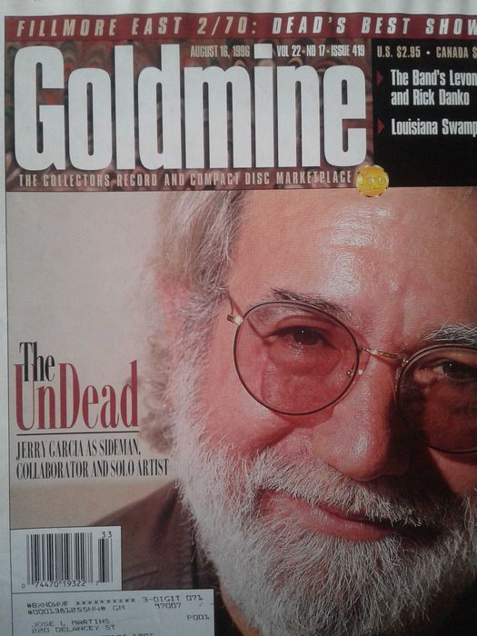 Revistas Musica Grateful Dead / Jerry Garcia