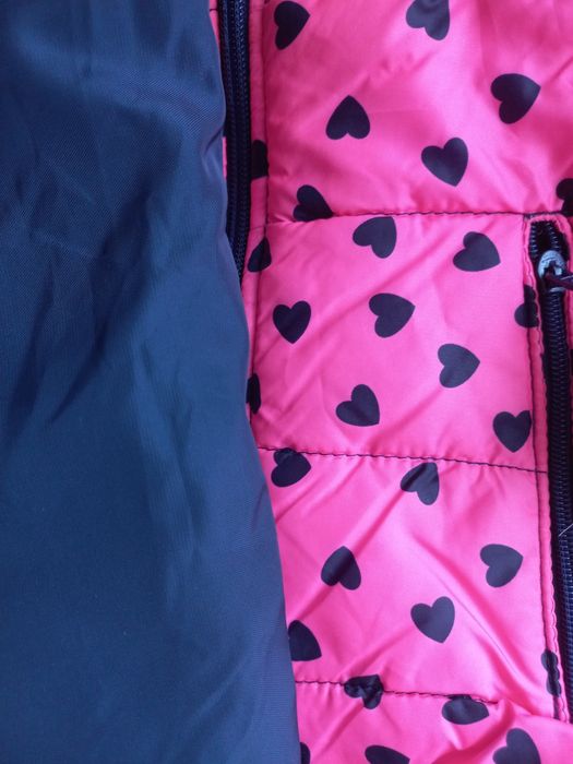 Зимний комплект комбинезон для девочки 9 - 18 мес 74 см