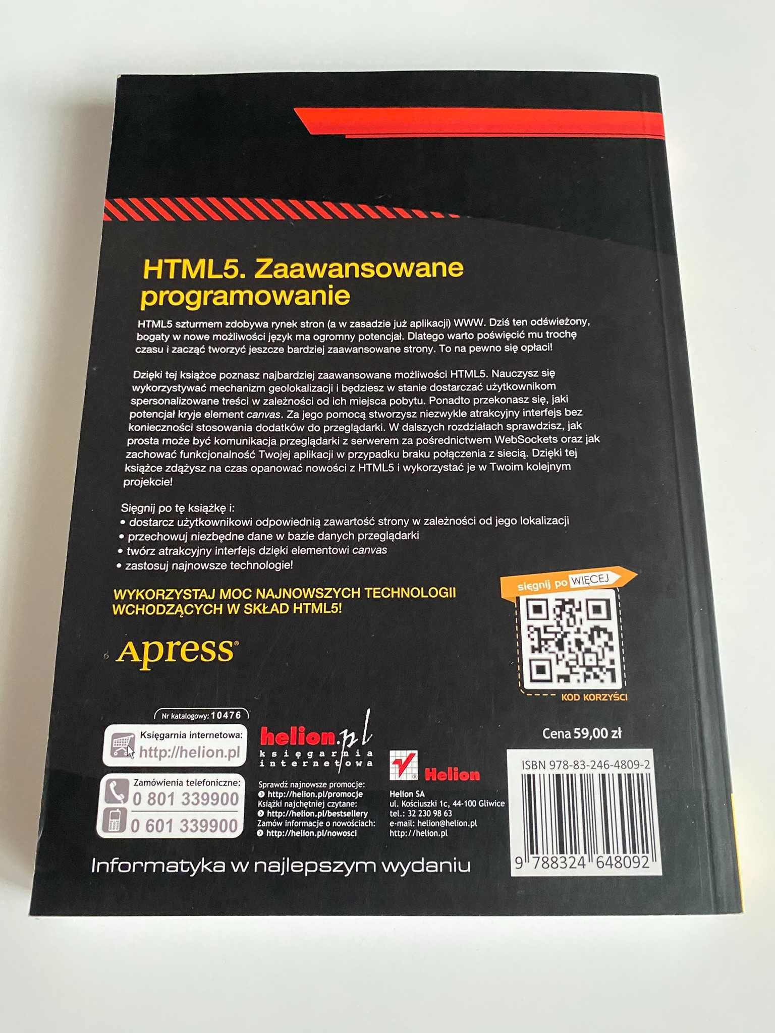 HTML5. Zaawansowane programowanie Peter Lubbers Albers Salim