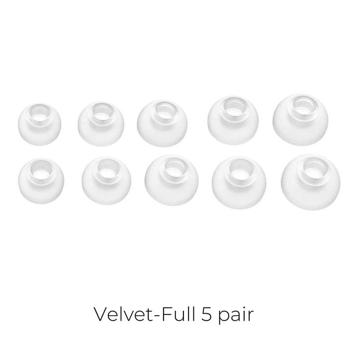 ⇒ Divinus Velvet TWS - сменные амбушюры, насадки для TWS наушников