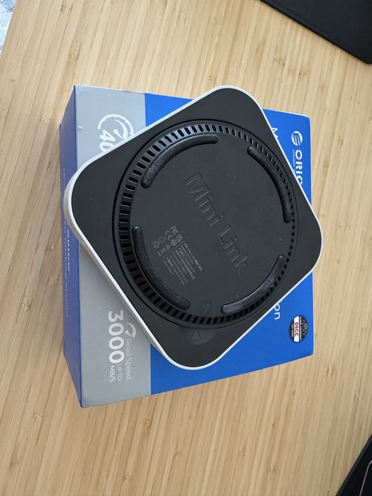 Dock station Orico minilink SSD para mac mini M4