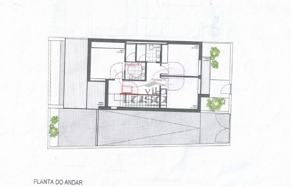Terreno Canelas com projeto para a construção de Moradia 3 frentes