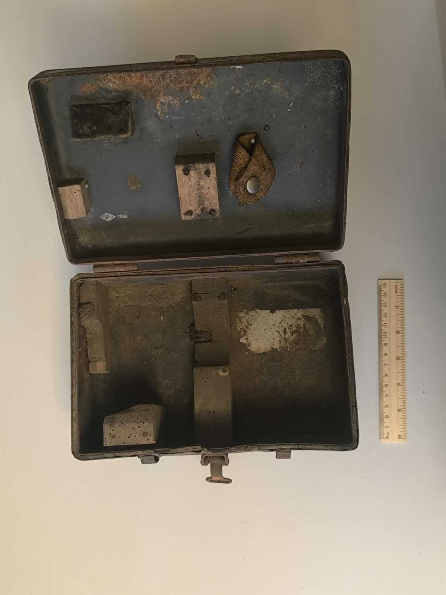 niemiecki Pojemnik na optykę do artylerii 1938 r. 2 wojna 1939 r