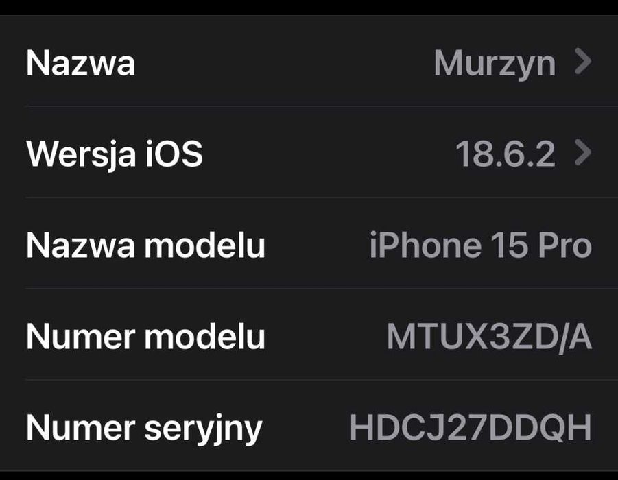 Iphone 15 Pro - Stan Dobry
