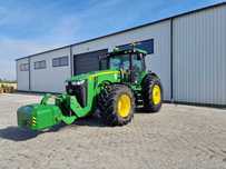Wynajem ciągnika rolniczego John Deere 8360R 360-396 KM NAWIGACJA TUZ