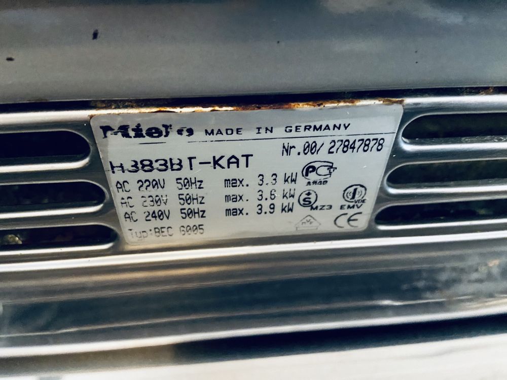 Piekarnik Miele Classic H383BT termoobieg rożen Made in Germany