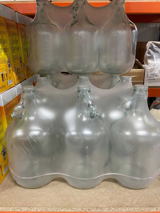 Demijohn Garrafão de Vidro 5L - NOVAMENTE DISPONÍVEL