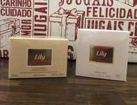 Eau de parfum lily e creme acetinado lily e lily lumière