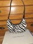 Torebka mini bag zebra na ramię