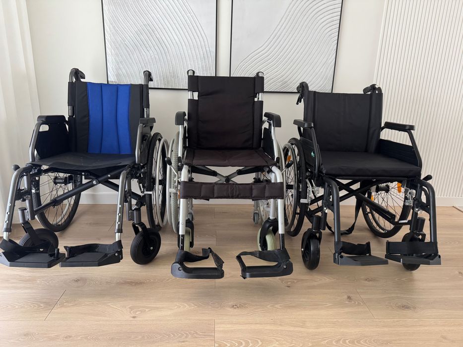 Wózek inwalidzki | lekki aluminiowy | składany | dostawa BOLESŁAWIEC