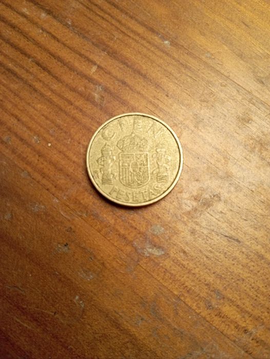 Moeda 100 Pesetas Espanha