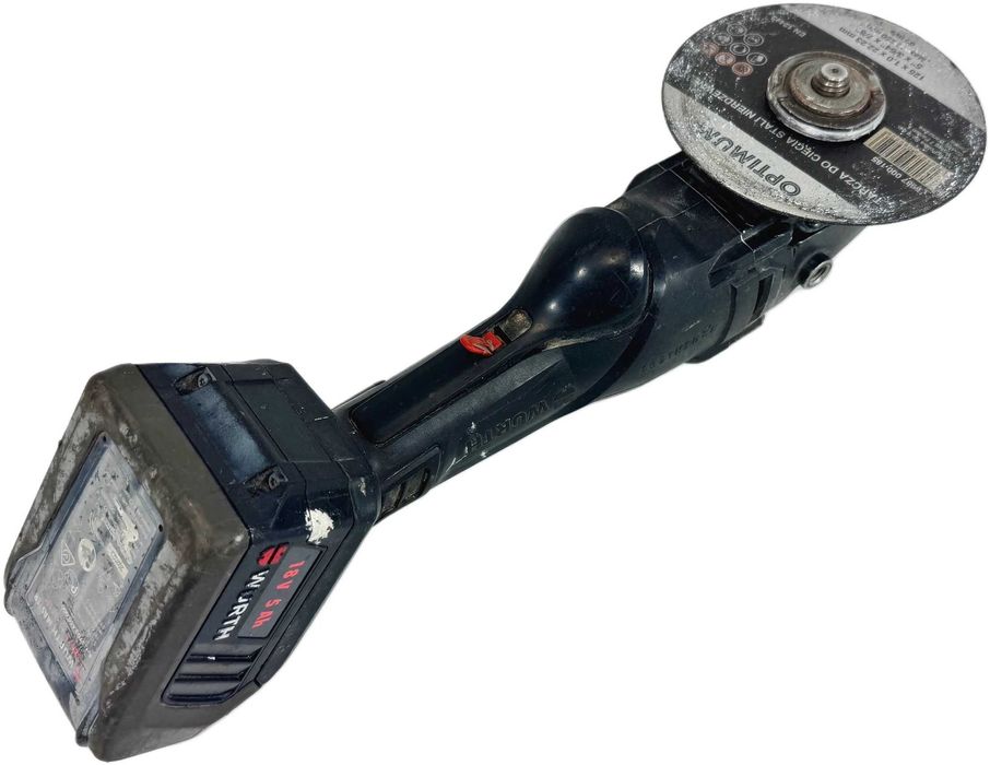 Akumulatorowa szlifierka kątowa WURTH AWS 18-125 P COMPACT + aku + ład