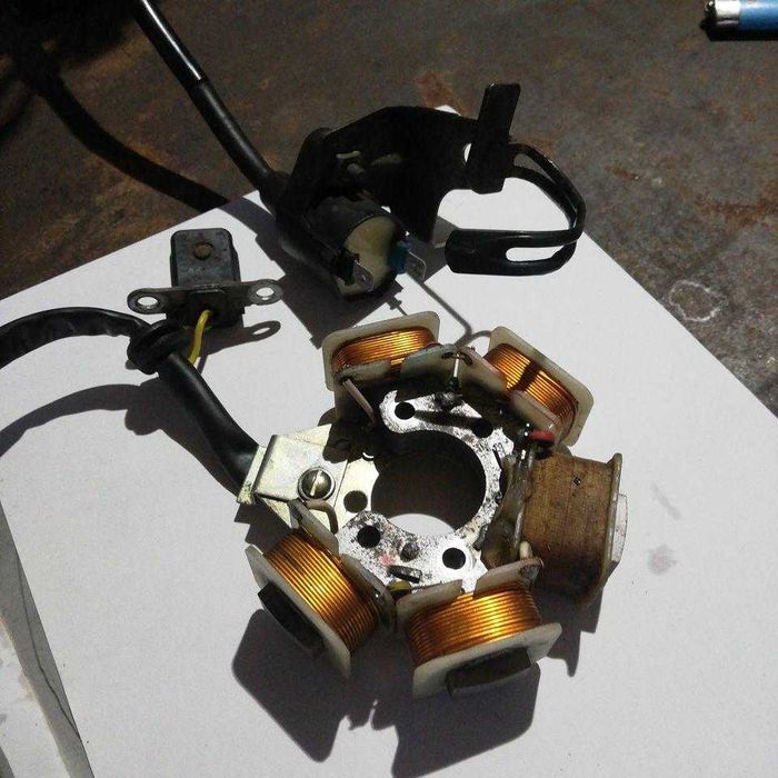 Elétrica/ Ignição COMPLETA Original Honda Wallaroo/Peugeot Fox 103