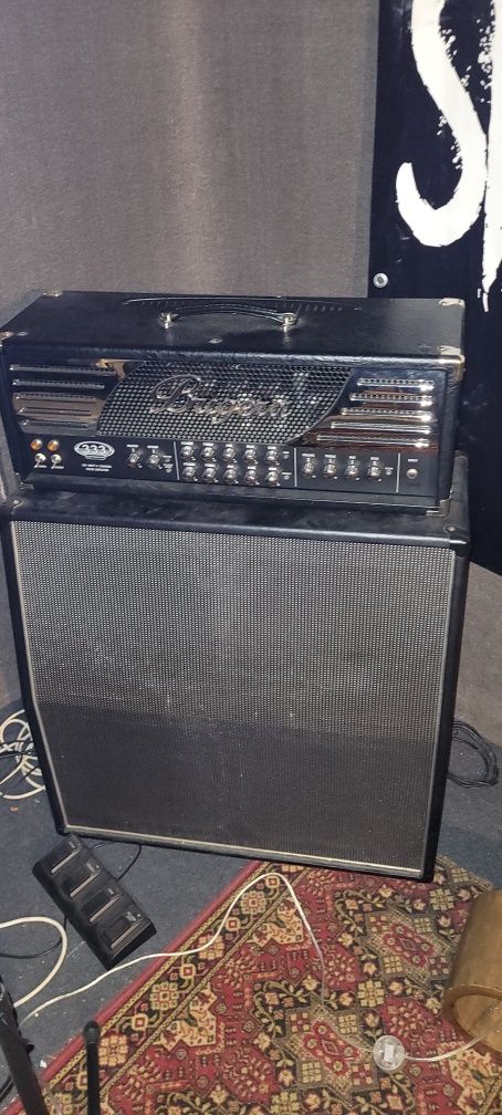 Wzmacniacz gitarowy i kolumna