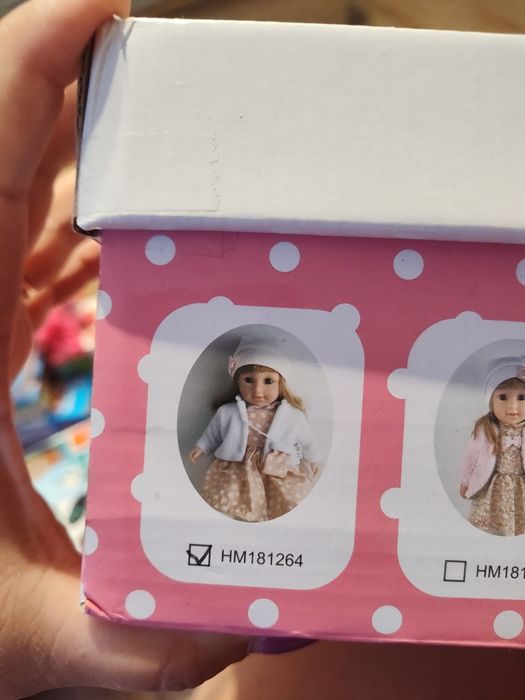 Lalka duża Doris dla dziewczynki zabawka