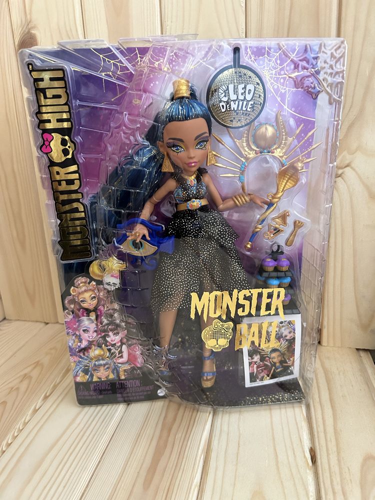 Monster High Monster Ball Doll, Cleo De Nile in Party Dress