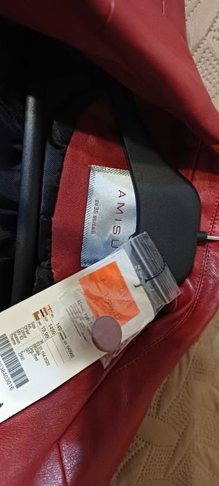 Піджак жіночий з еко-шкіри