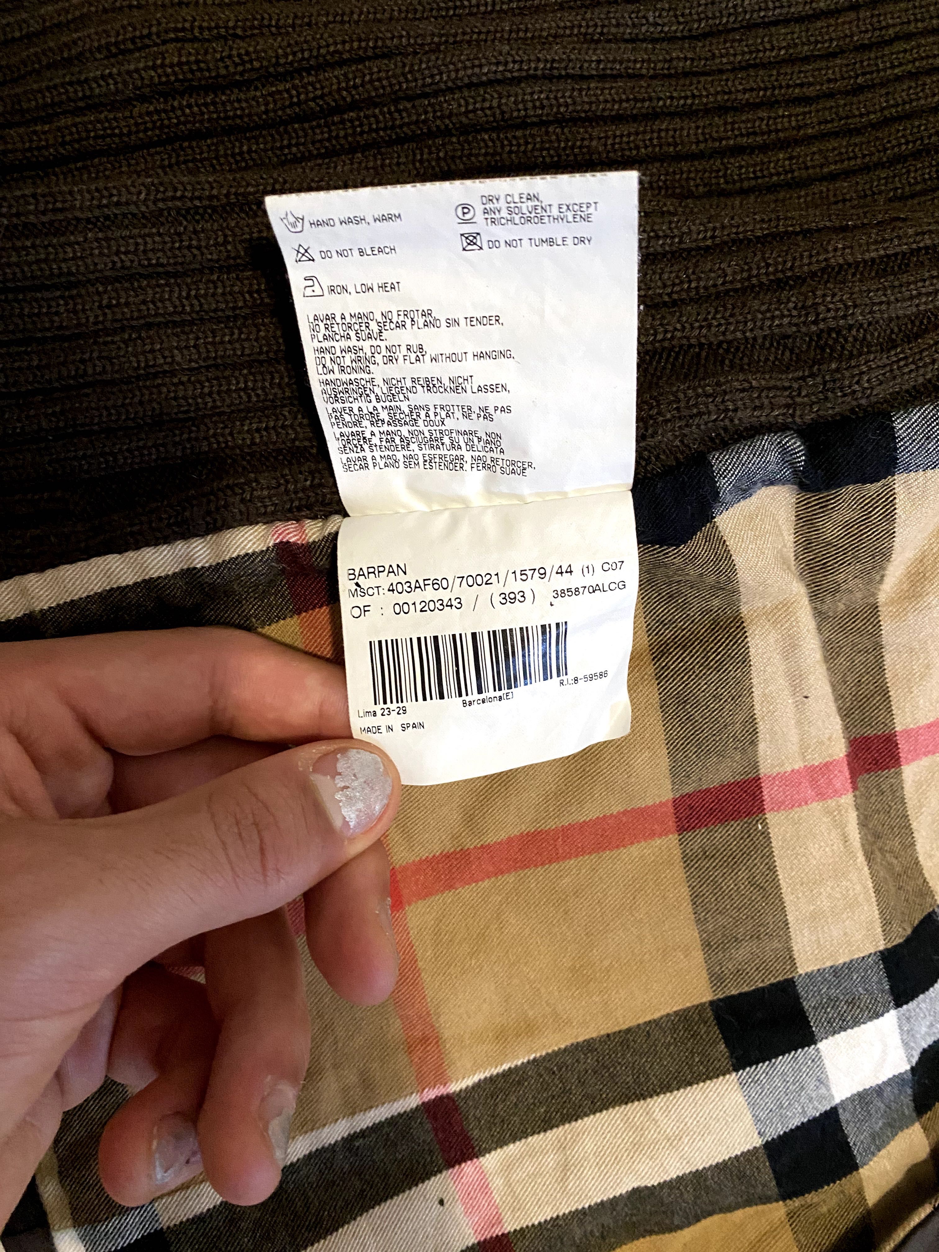 Casaco Burberry S