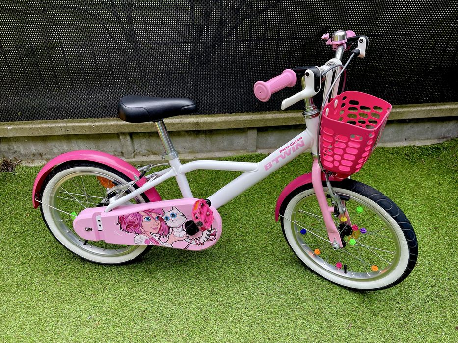 Rower dziewczecy btwin 16 cali
