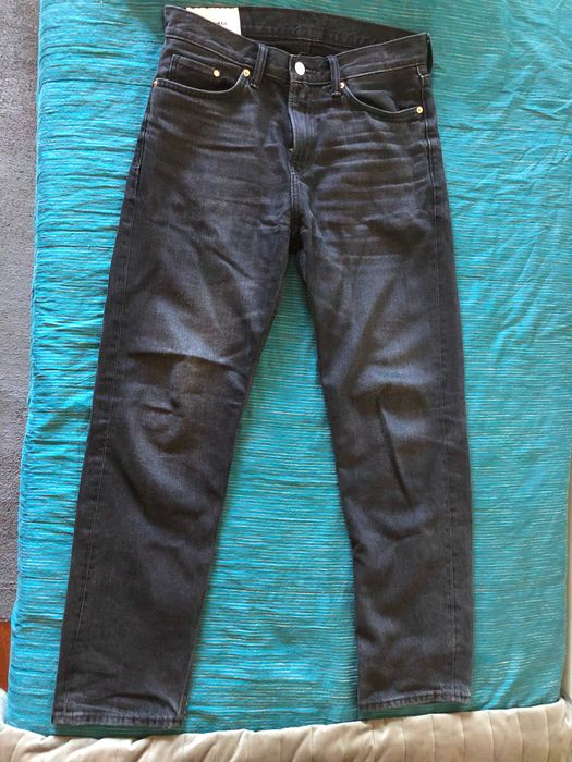 Calças de ganga pretas de Homem