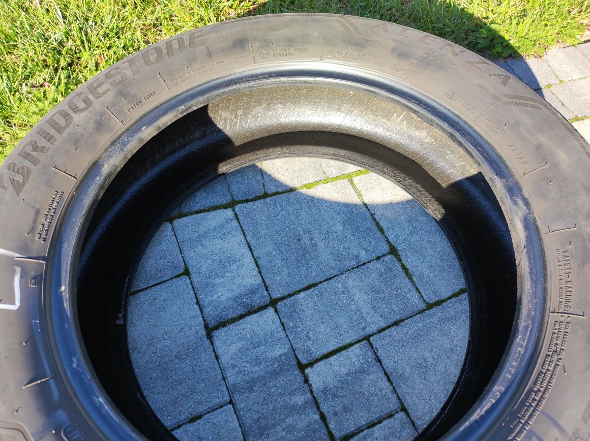 Sprzedam opony letnie Bridgestone Alenza 225/60 R18