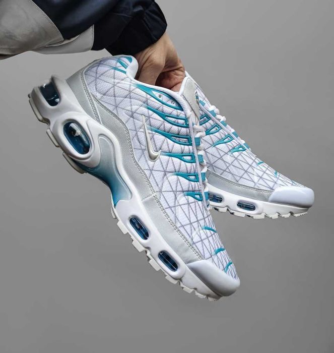 !SALE! Nike Air Max Plus TN White Blue 40 41 42 43 44 45 46 найк тн