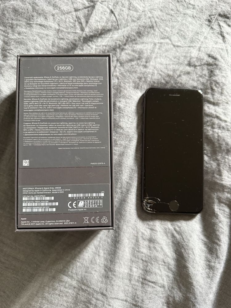 iPhone 8 256GB | Space Gray + etui gratis