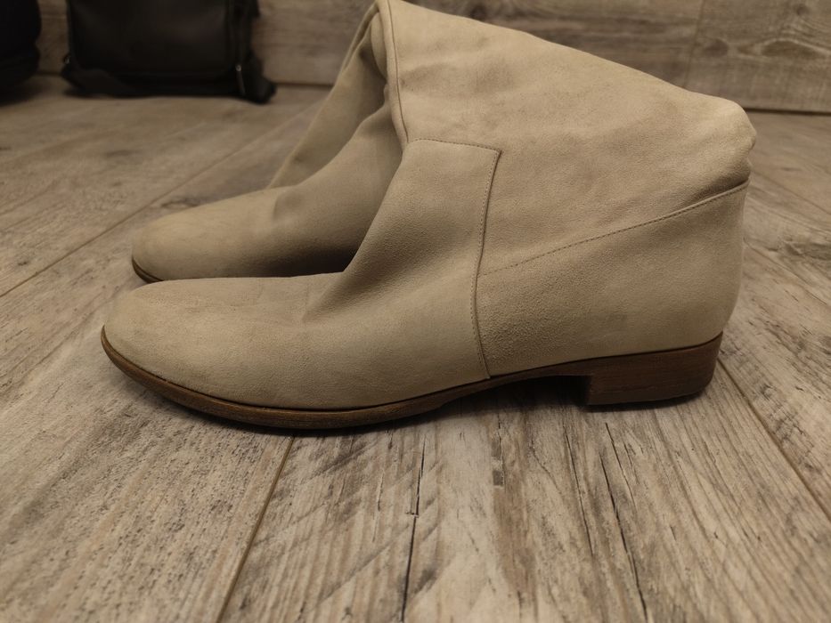 Жіночі замшеві чоботи Sergio Rossi, натуральна замша, Італія