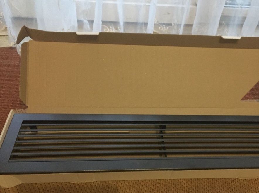 Kratka metalowa fresh wentylacyjna grafitowa 17/70