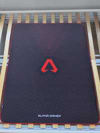 Tapete Alpha Gamer Kadran Grid Red