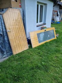 Drzwi z demontażu drewniane za darmo oddam
