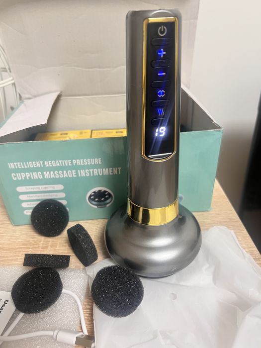 Антицелюлітний ручний вакуумний масажер з інфрачервоним нагріванням, 1