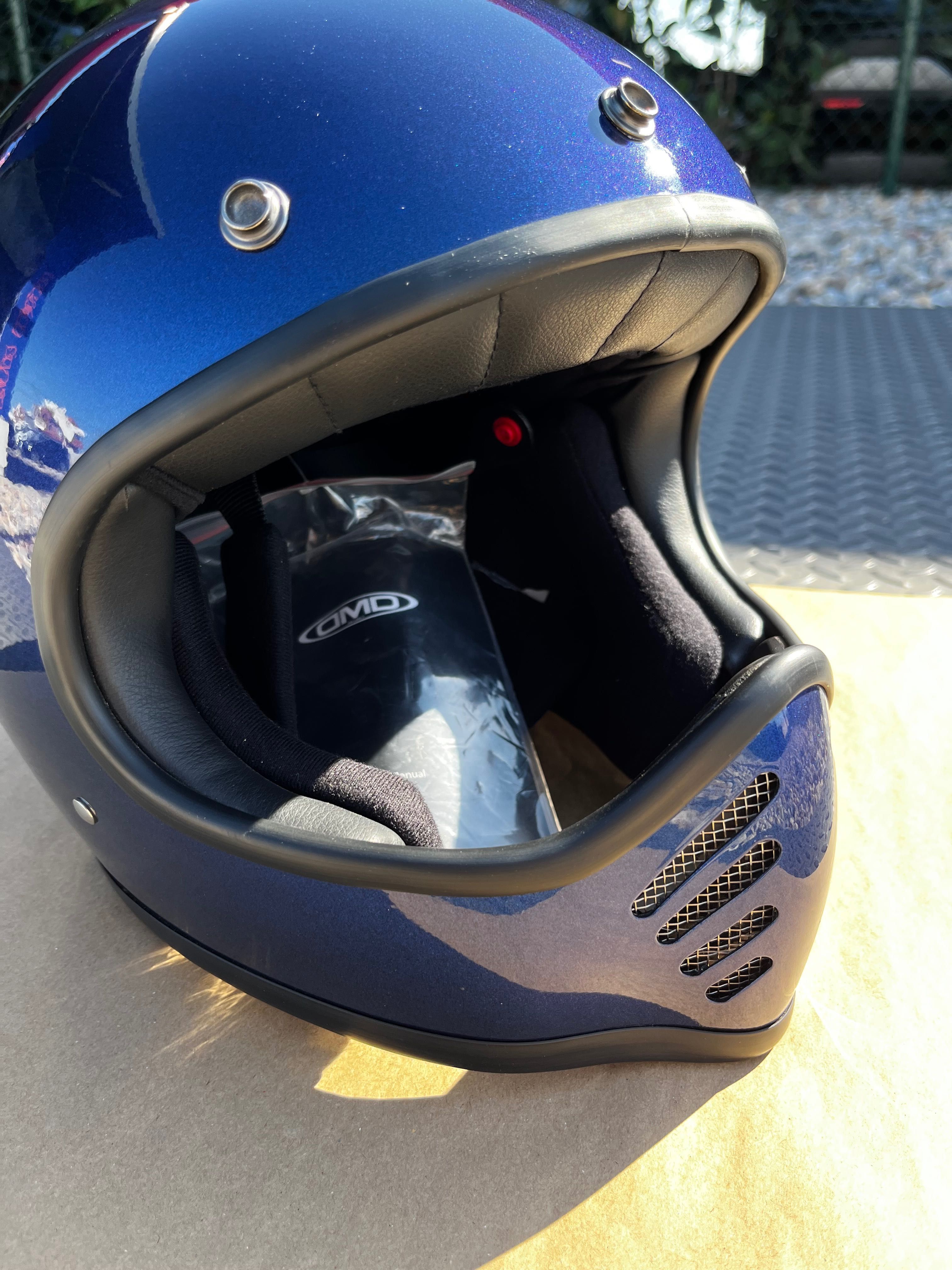 Capacete DMD Seventyfive Metallic Blue